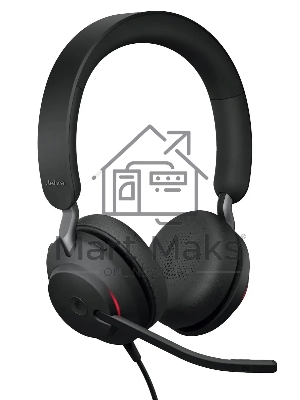 Гарнитура Jabra Evolve2 40 SE Stereo MS черный