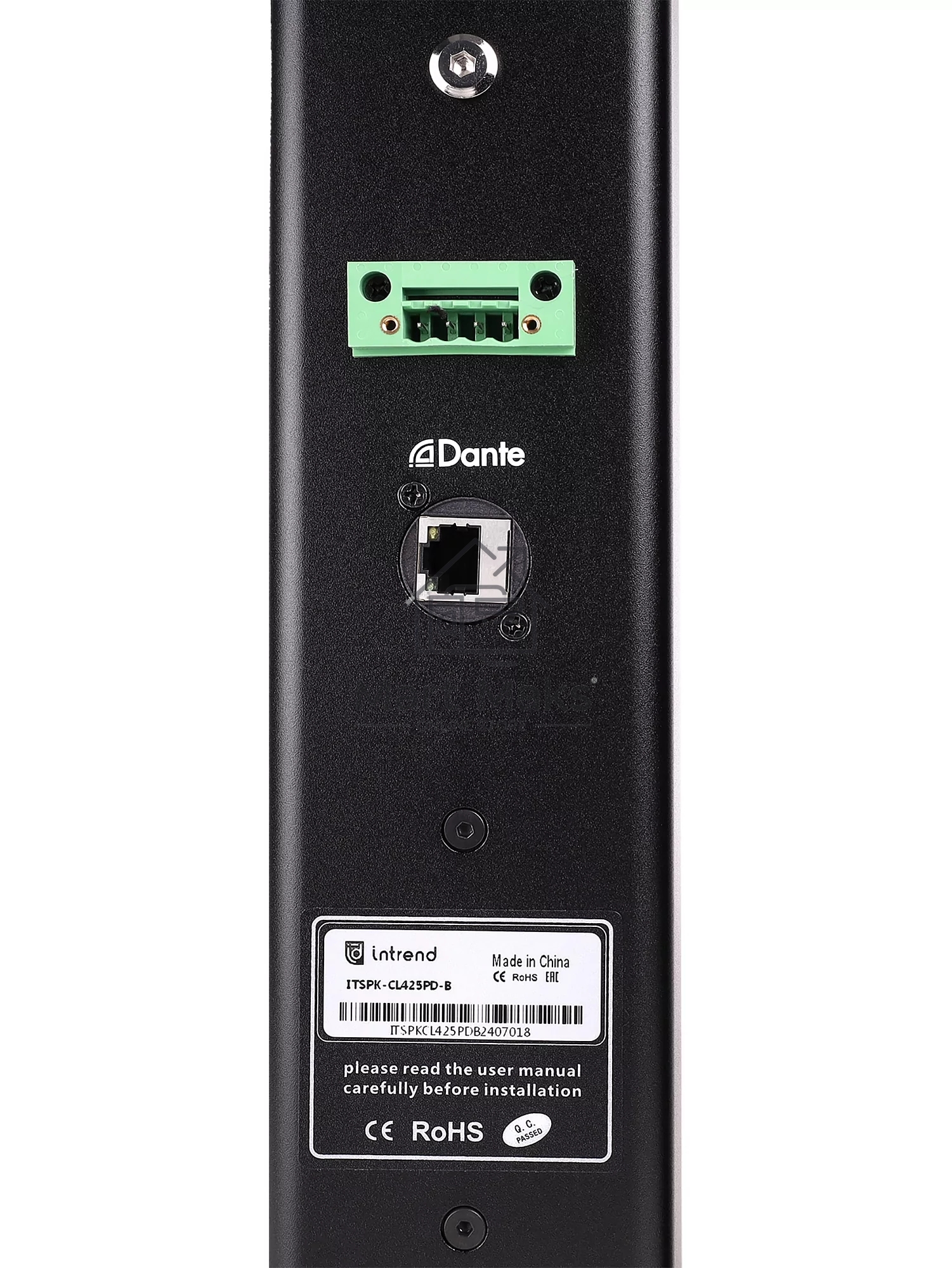 Звуковая колонна Intrend ITSPK-CL425PD-B активная 4x2,5