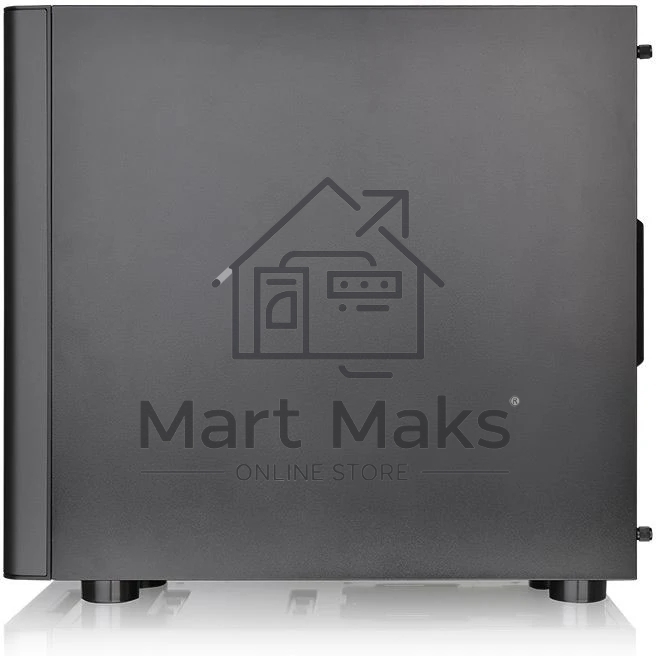 Компьютерный корпус Thermaltake V150 TG CA-1R1-00S1WN-00 Black/Win/SPCC/Tempered Glass*2/ 120мм Standard Fan*1