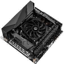 Кулер для процессора ID-COOLING IS-23i черный LGA1851/1700/1200/115X низкопрофильный высота 23мм (48шт/кор, TDP 45W, PWM, 2 тепл.трубки, медная база, FAN 80мм) BOX