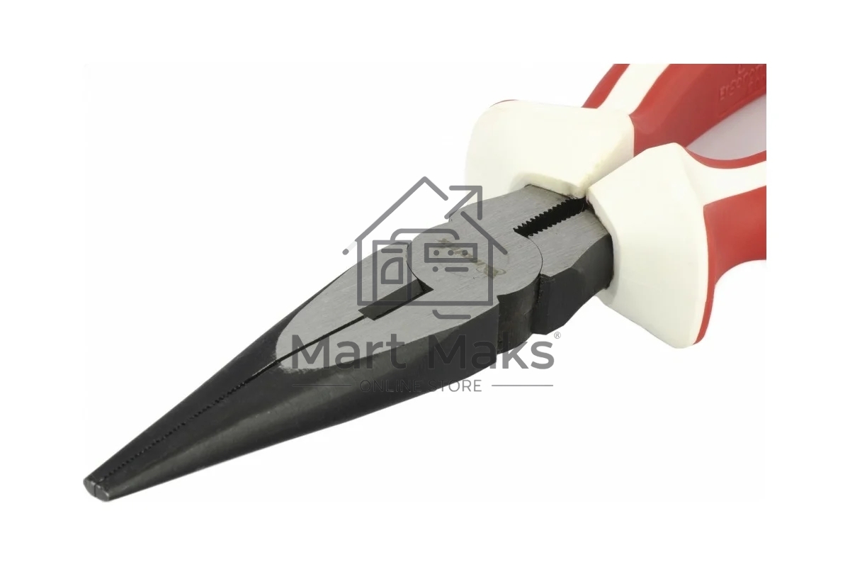 Длинногубцы Matrix Premium 17187, 200 мм, прямые, трехкомпонентные рукоятки