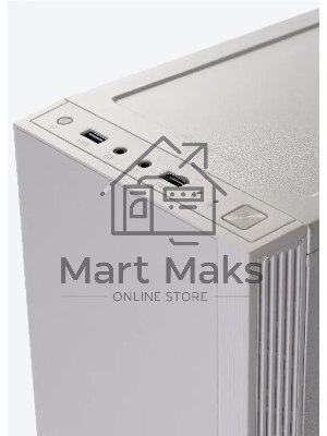 Корпус ATX Eurocase M12 белый, ABS пластик, 2*USB2.0, USB3.0, HD AUDIO