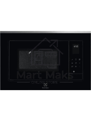 Встраиваемая микроволновая печь Electrolux LMS4253TMX/с грилем, объем 25 л., высота 390 мм, черный/нерж. Сталь