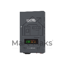 Стабилизатор напряжения Powercom WM-1000VA 800Вт 1000ВА графитовый