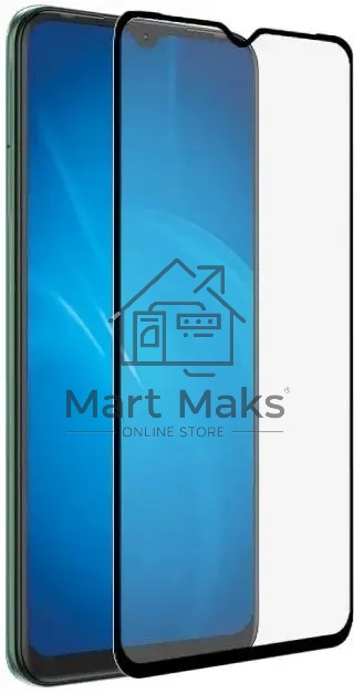 Защитное стекло для экрана DF tColor-04 для Tecno Spark 7 2.5D, 1 шт, черный df tcolor-04 (black)