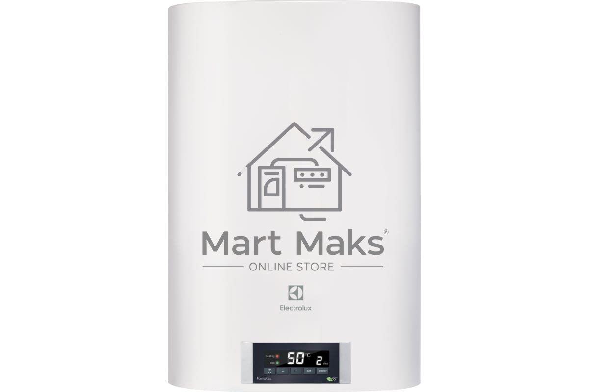 Водонагреватель накопительный Electrolux EWH 80 Formax DL, 2 кВт., электронное упр., горизонтальное/вертикальное размещение