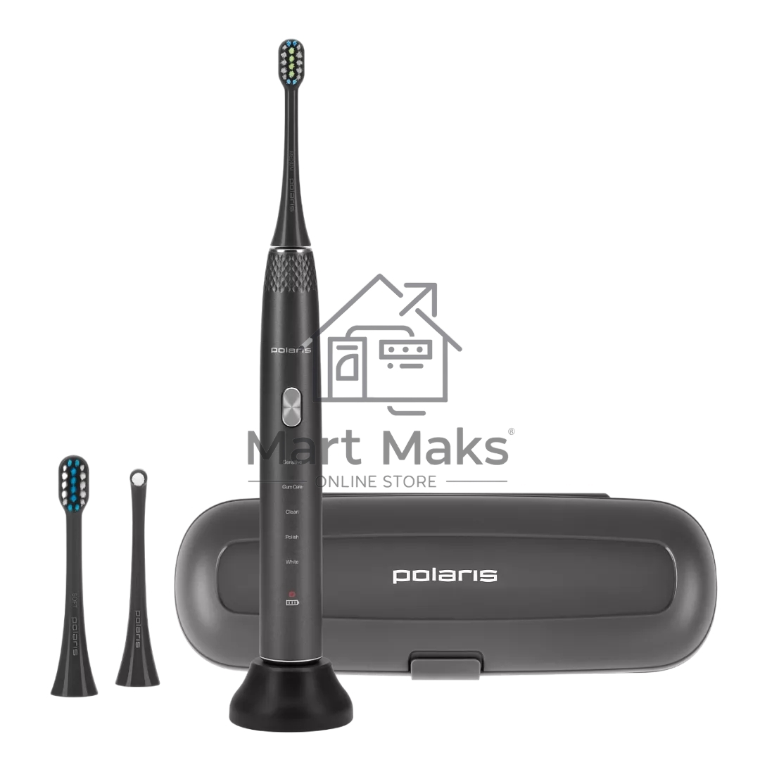 Зубная щетка электрическая Polaris PETB 0701 TC серый