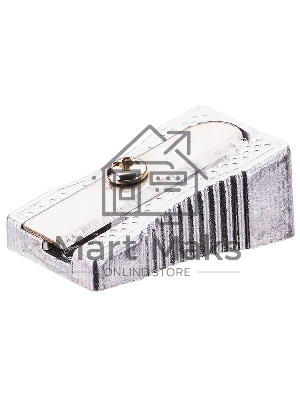 Точилка для карандашей ручная Deli E39761, 1 отверстие, металл, дисплей