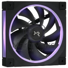 Вентилятор для корпуса DEEPCOOL FL12 черный, 120 мм, 2150 об/мин, 32 дБ, 4 pin