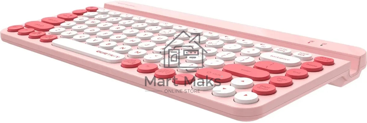 Клавиатура A4Tech Fstyler FBK30 розовый USB беспроводная BT/Radio slim Multimedia (FBK30 RASPBERRY)