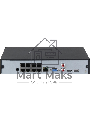 Видеорегистратор Dahua DHI-NVR2108HS-8P-I2 черный