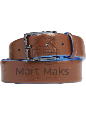 Ремень мужской Piquadro Blue Square CU5258B2/M 125х3.5 см каштановый натур.кожа