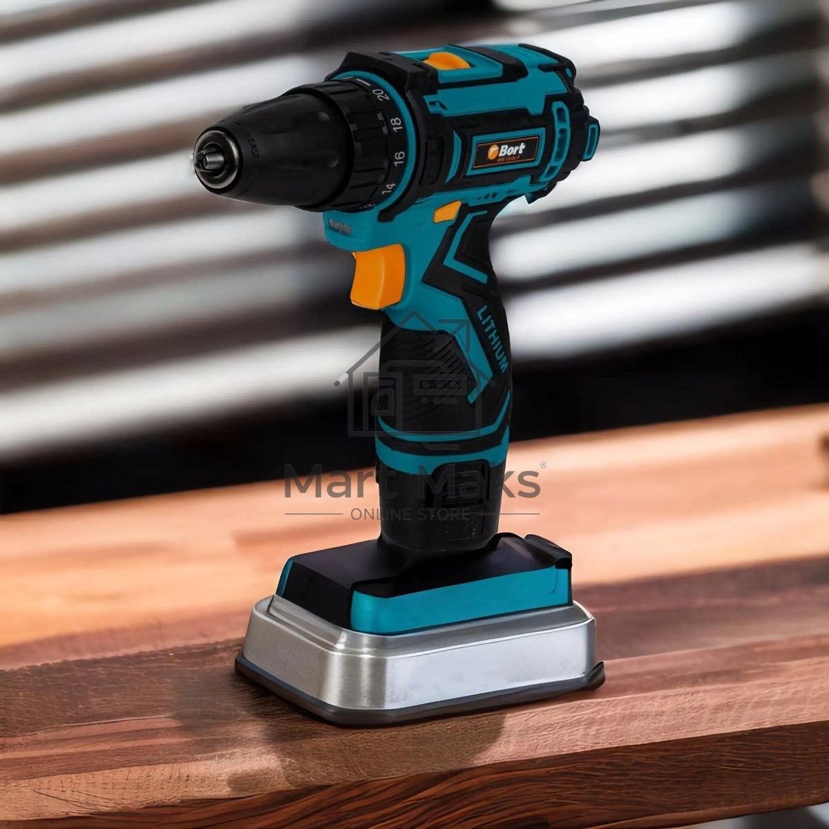 Дрель-шуруповерт Bort BAB-12x2Li-F, Аккумуляторная, 12В, 1 АКБ