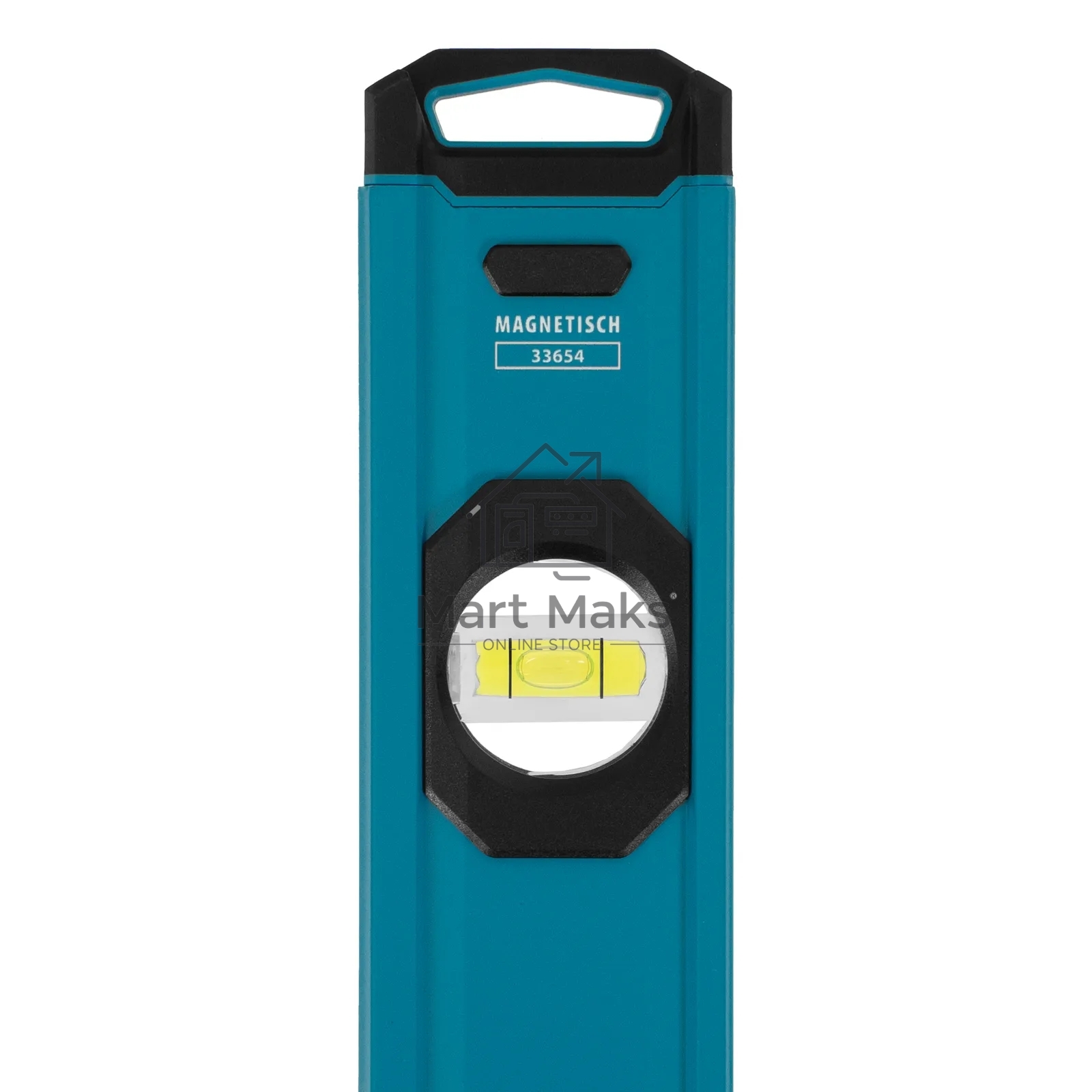 Уровень Gross 33654 алюминиевый, магнит., фрезерованный, 3 глазка, 0,5 мм/м, 1200 мм