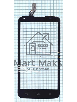 Сенсорное стекло (тачскрин) для Huawei Ascend G710, черное