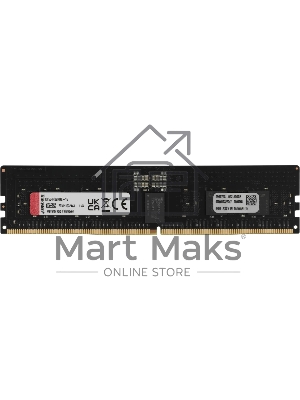 Оперативная память Kingston Fury Renegade Pro, DDR5, 16Gb (1x16GB), 6400MHz, CL32, ECC, RDIMM
