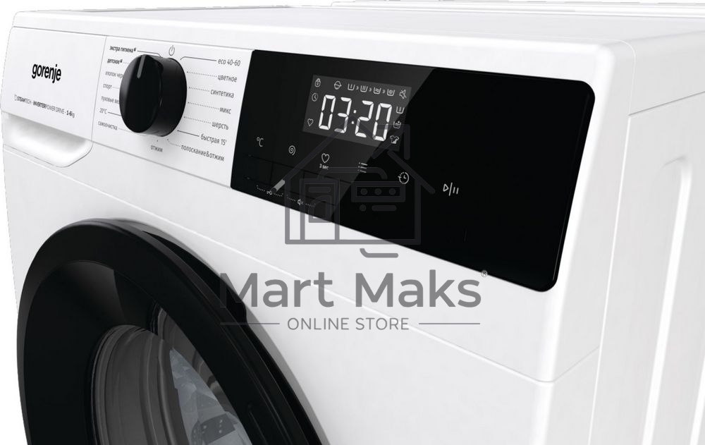 Стиральная машина Gorenje W1NHPI60SCSIRV белый загр. фронтальная макс.: 6 кг 1400об/мин класс: А