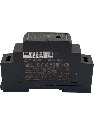 Блок питания AC-DC, 12Вт, вход 85-264 В AC 47-63Гц,120-370В DC, выход 5В,2.4А, в кожухе на DIN-рейку