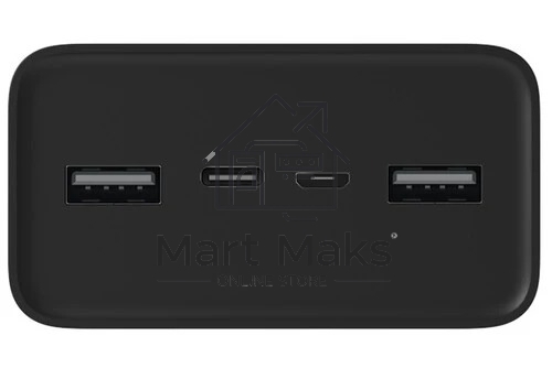 Мобильный аккумулятор Xiaomi BHR9126GL 30000mAh 18W 2.6A 2xUSB-A/USB-C черный