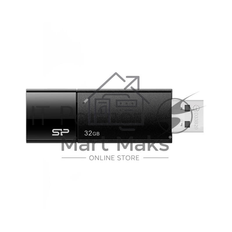 Флешка USB R/W R/W Silicon Power 32Gb Blaze B05 SP032GBUF3B05V1K USB3.0 черный