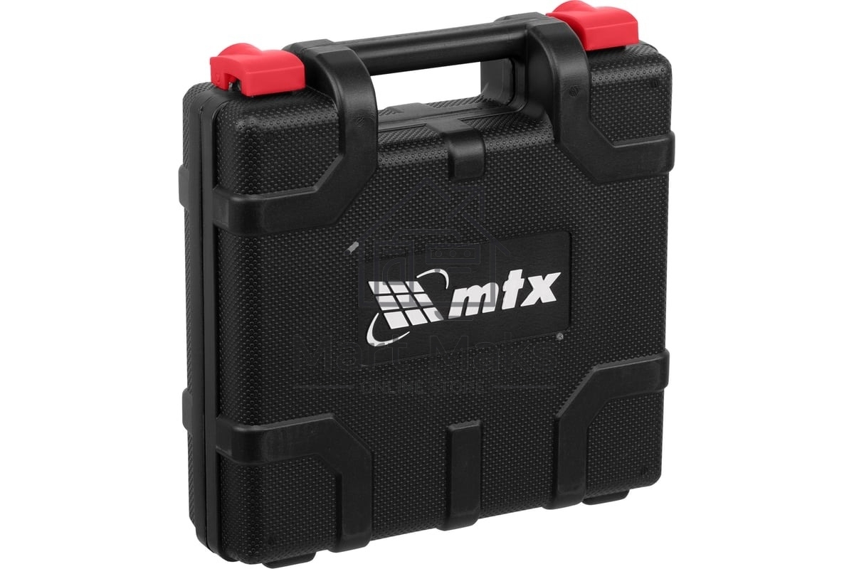 Дрель-шуруповерт аккумуляторная MTX MCDL-12-02P, Аккумуляторная, 12В, 2 АКБ, Кейс