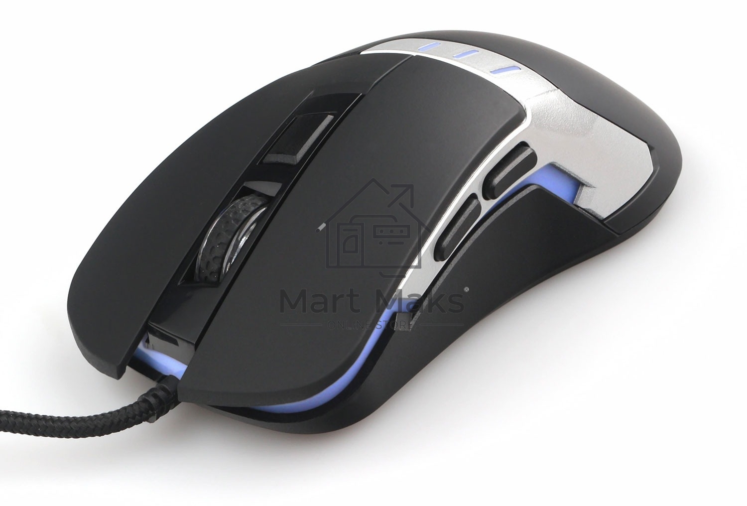 Мышь проводная Gembird MG-520 черный, 3200 dpi, USB, кнопки - 6