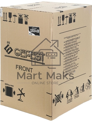 Плита газовая Gefest ПГ 3200-08 К35 белый, конфорок 4 шт, духовка 42 л, 50 см x 85 см x 53 см