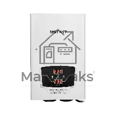 Стабилизатор напряжения для газового котла SMARTWATT AVR BOILER 2000RW (140W - 260W, 2000VA, 2 кВт, 50 Гц, розеток - 2,