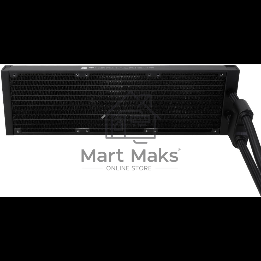 Водяное охлаждение для процессора Thermalright Frozen Notte 360 черный ARGB V2 (360mm, Black, ARGB/ Fans: 3x120mm, 72.37CFM, 27.7dBA, 2000RPM/ Pump height 54mm, 28dBA, 5300RPM, Rad thickness 27mm/ S: 1200, 1700, 1851, 2011, 2066, 115X, AM2, AM2+, AM3, AM3