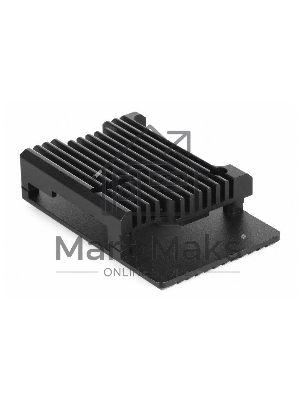 Корпус Qumo Aluminum case without fan, Raspberry Pi 3, black(RS023)