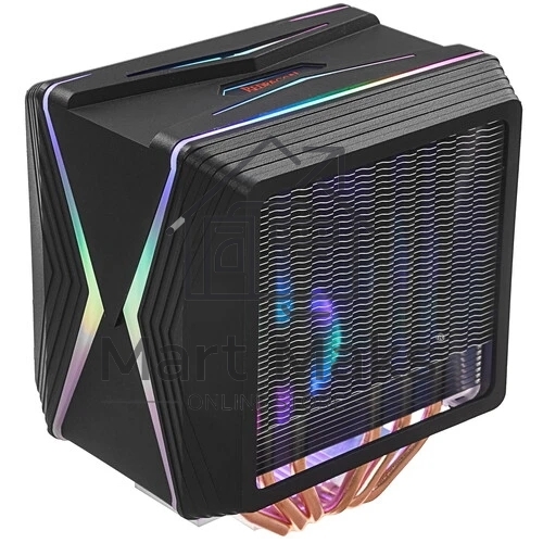 Кулер Redragon Hodur Dual-tower черный 120мм алюминий+медь 1800rpm 32,6db 200W 160мм