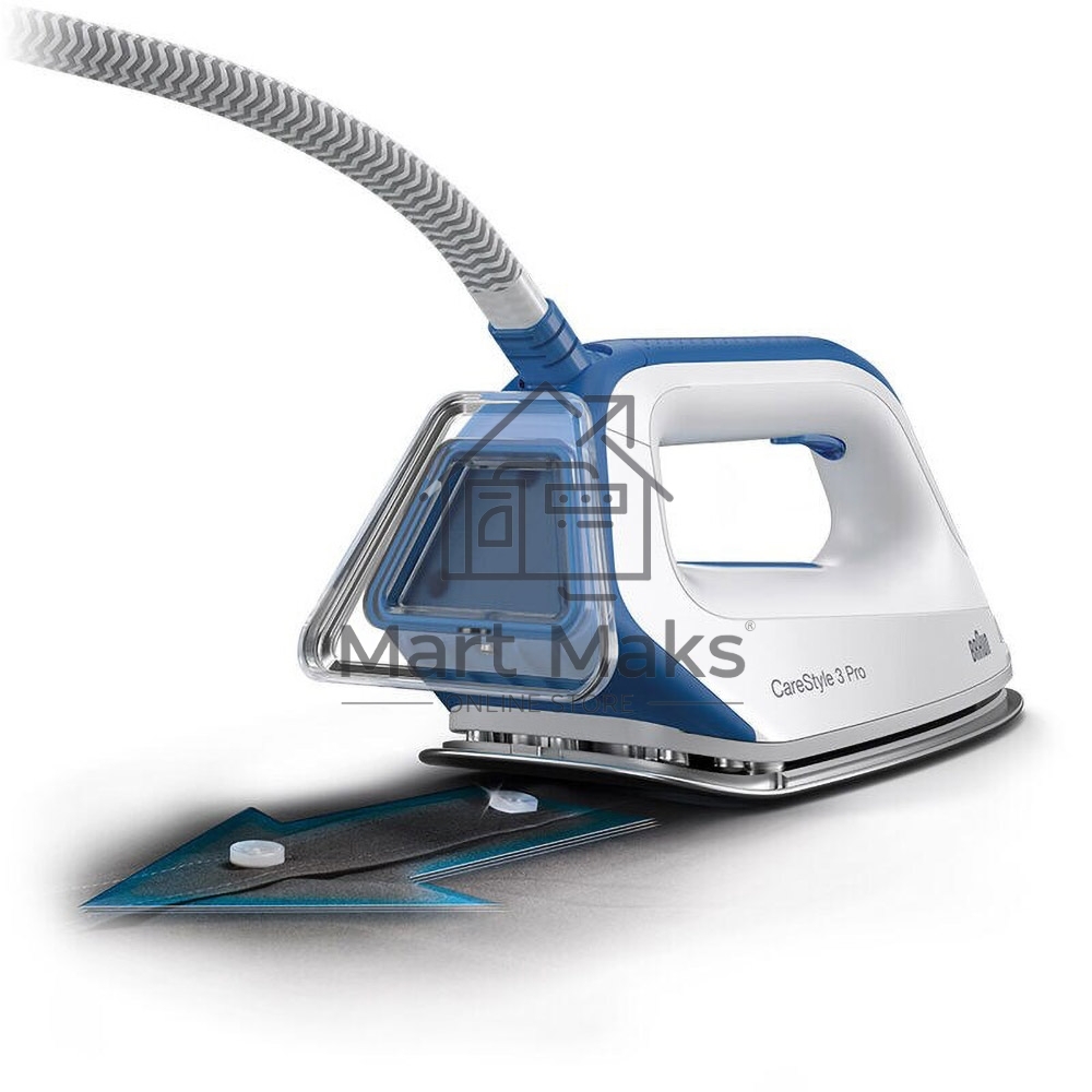 Парогенератор Braun IS3157BL синий/белый, 2400 Вт