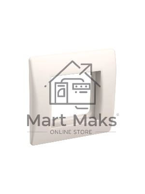 Рамка 1-м 2мод. с суппортом для коробок КМКУ белый ИЭК CKK-40D-RSK2-K01