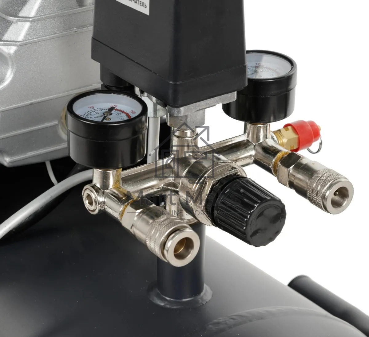 Компрессор поршневой Парма K-1800/50КМ масляный 285л/мин 50л 1800Вт серый/черный