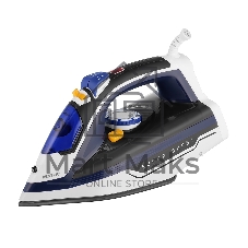 Утюг Centek CT-2350 синий, 2600 Вт, 45 г/мин, удар 145 г/мин, 350 мл