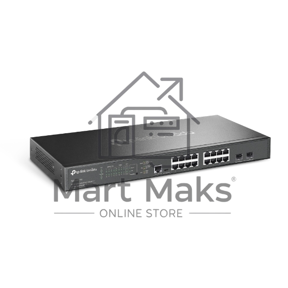 Коммутатор TP-Link SG3218XP-M2 (L2+) 16x2.5Гбит/с 2xКомбо(10GBase-T/SFP+) 2SFP+ 8PoE+ 240W управляемый