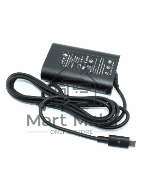 Блок питания (сетевой адаптер) Amperin 5V 3A - 20V 3,25A 65W Type-C, тонкий корпус