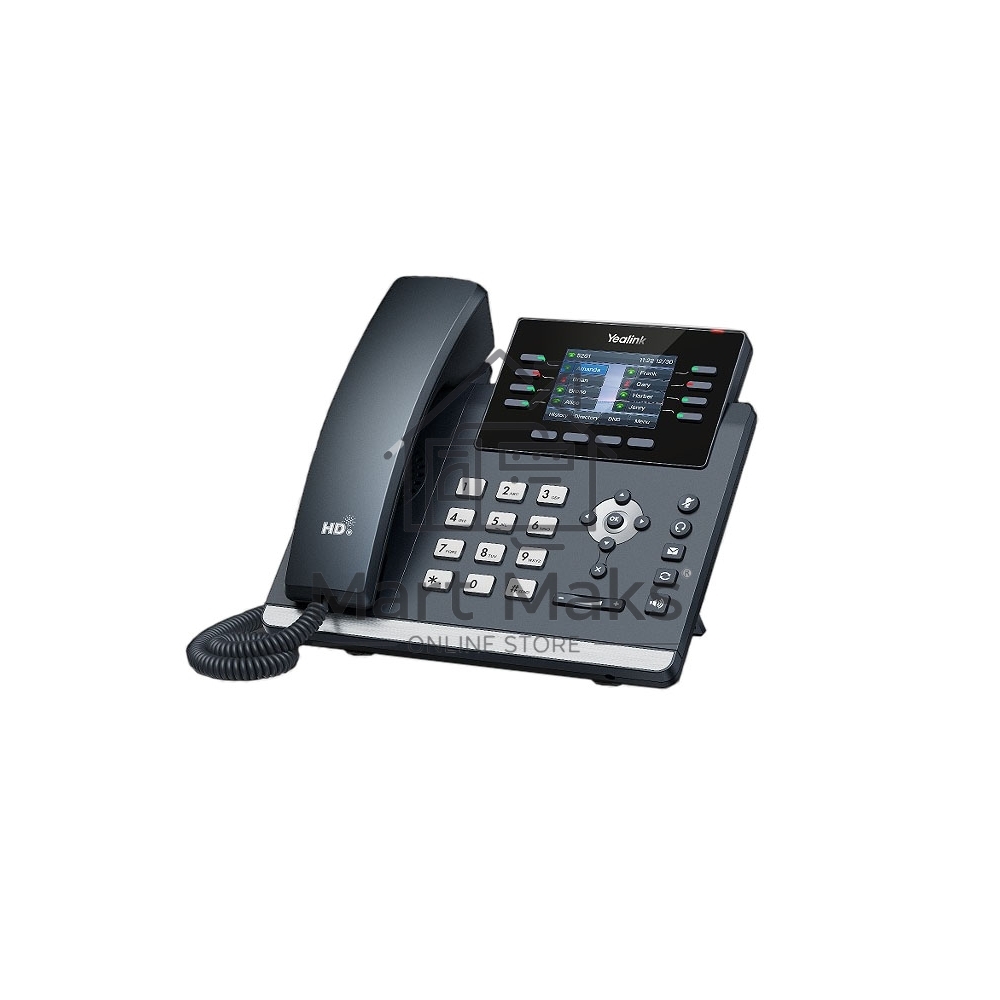 Телефон IP Yealink SIP-T44U черный