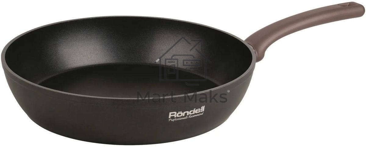 Сковорода Rondell Fest RDA-1340, 28см, без крышки, черный