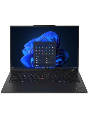 Ноутбук ThinkPad X1 Carbon Gen 13 Aura Edition WUXGA (1920x1200) IPS 500N, Ultra 7 265U, 16GB Soldered LPDDR5x, 1TB SSD M.2,  Integrated Graphics, WiFi6E, BT, TPM2, FPR, IR Cam, 57Wh, 65W USB-C, Win 11 Pro, 1