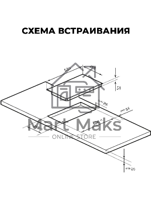 Варочная панель LEX EVH 320M BL черный