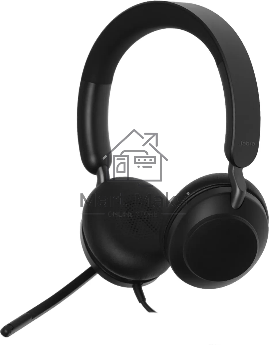 Гарнитура Jabra Evolve2 40 SE Stereo MS черный