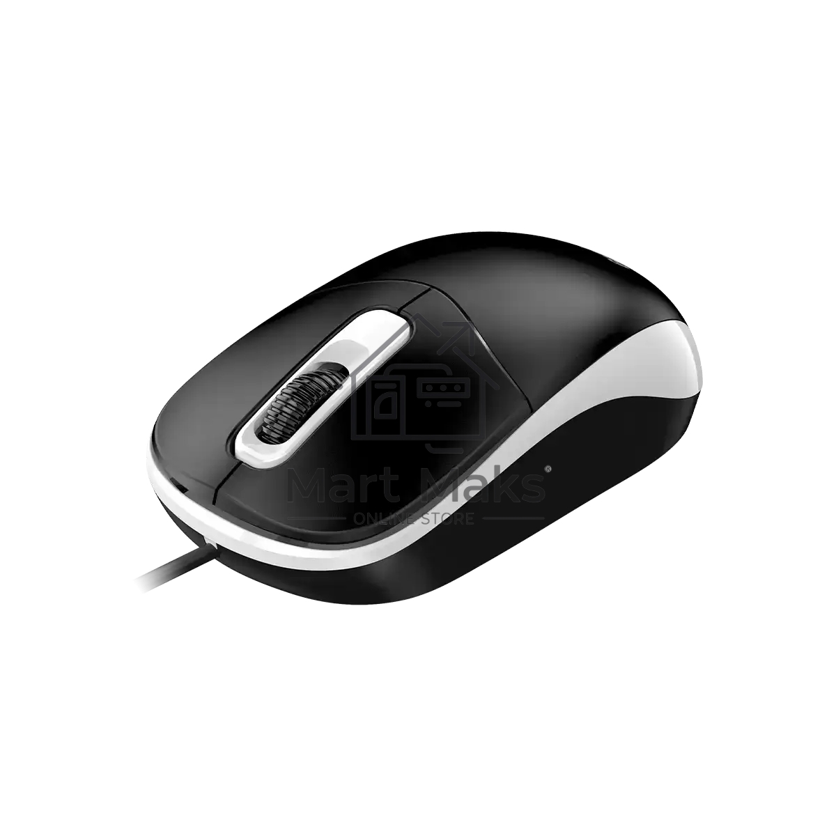 Мышь проводная Genius DX-111 черно-серый, 1200 dpi, USB, кнопки - 3