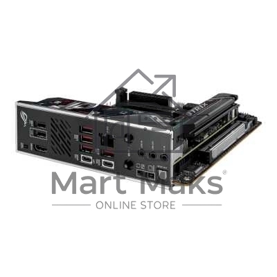 Материнская плата ASUS ROG STRIX B850-I GAMING WIFI, AM5, AMD B850, 2xDDR5, 2xM.2, 2xSATA, PCIe 4.0 x16, 1xHDMI, 1xUSB Type-C, 1x2.5Gb LAN, Wi-Fi 7, Bluetooth 5.4, 5xUSB-A 10Gbps, 1xUSB-C 20Gbps, 2xUSB-A 2.0, 3x3.5 мм, S/PDIF, 7.1, Mini-ITX