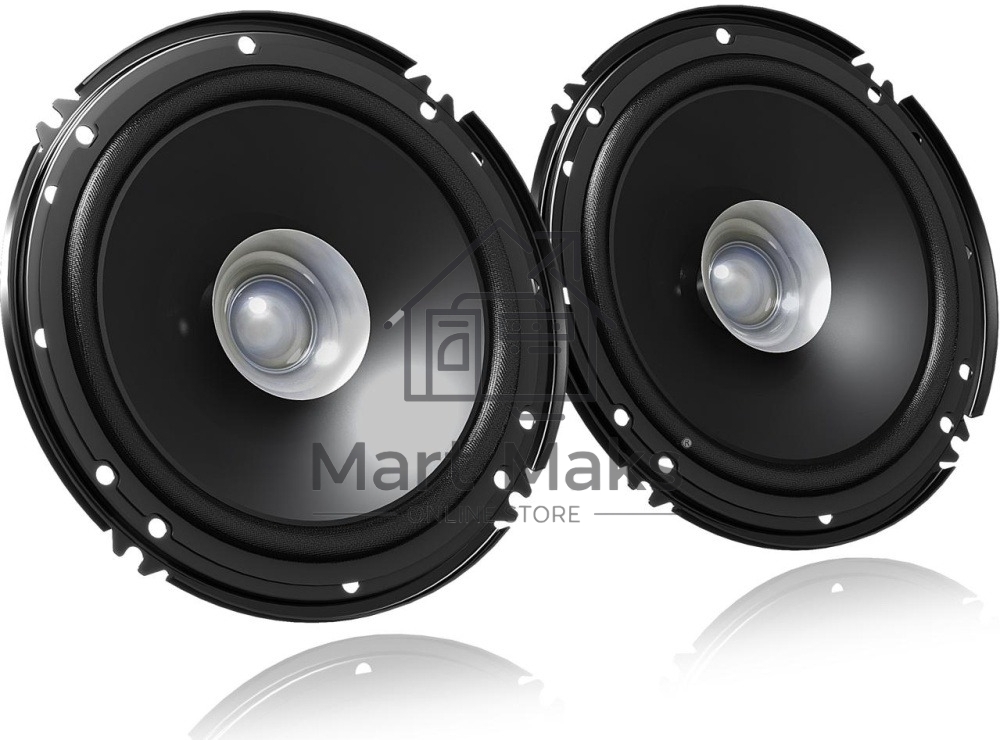 Колонки автомобильные JVC CS-J610X (без решетки) 300Вт 92дБ 4Ом 14.24см (6дюйм) (ком.:2кол.) коаксиальные однополосные