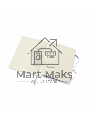 Блокнот Moleskine CLASSIC SOFT QP623B42 XLarge 190х250 мм, 192 страниц, нелинованный, мягкая обложка, голубая гортензия