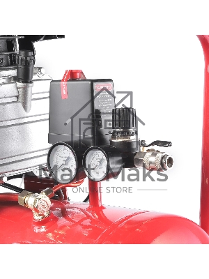 Компрессор Победа поршневой масляный KM 50-250, 250 л/мин, 8 бар, 1800 Вт, 50 л, быстросъемный 1/4