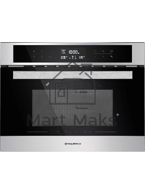 Шкаф духовой электрический с функцией СВЧ Maunfeld MCMO.44.9S, встраиваемый