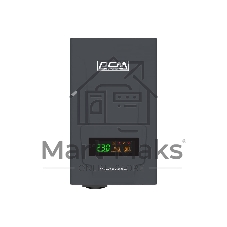 Стабилизатор напряжения Powercom WM-1000VA 800Вт 1000ВА графитовый