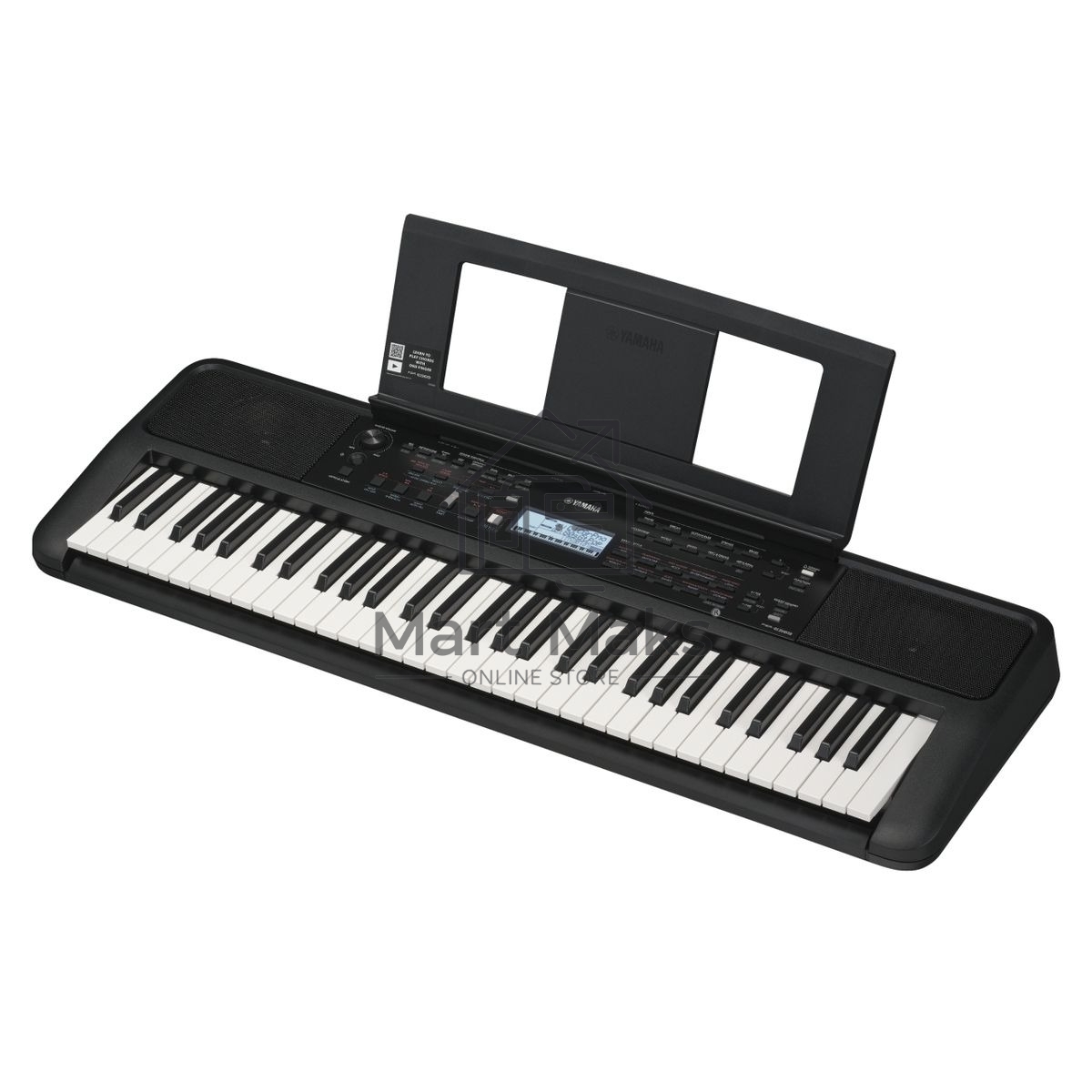 Синтезатор Yamaha PSR-E383 черный